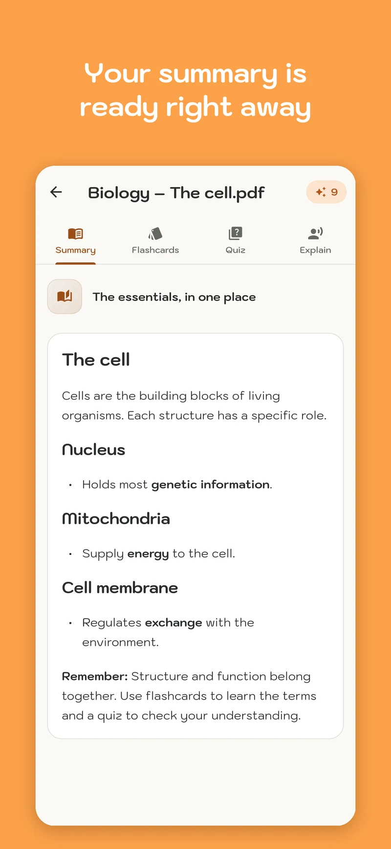 MemoWize screenshot